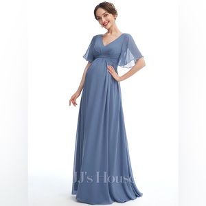 JJ’s House Bridesmaid Dress Dusty Blue NWT Size 26